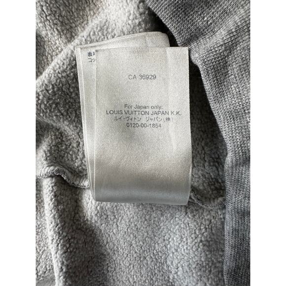 Louis Vuitton Grey & Black Graffiti Logo Sweatpants - Picture 9 of 9